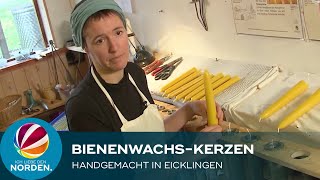 Handgemachte BienenwachsKerzen aus Eicklingen [upl. by Hun]