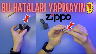 EN DOĞRU ŞEKİLDE Zippo Çakmak Taşı Değişimi ve Benzin Dolumu Nasıl Yapılır [upl. by Annekam]