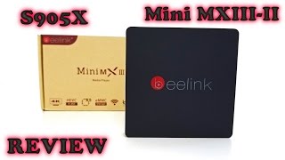 Beelink Mini MXIII II Android TV Box REVIEW  Best TV Box with the Amlogic S905X [upl. by Zicarelli884]