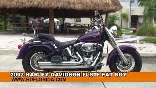 Used 2002 Harley Davidson Fat Boy Motorcycles for sale [upl. by Loresz832]