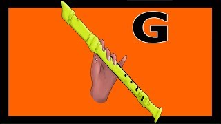 The easiest and most beautiful song for recorder Tutorial with HD animation [upl. by Oigroeg592]