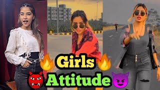 😈Girls attitude videos🔥  attitude girls reels  girls attitude status  Instagram reels🦋 [upl. by Zusman]