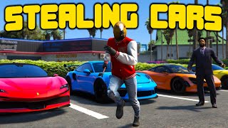 Robbing An Entire Dealership In GTA 5 RP [upl. by Nylireg]