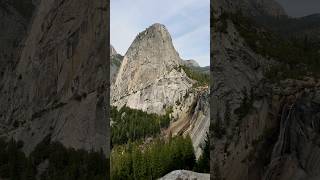 Nevada Falls and Half Dome Yosemite NP 🏔️🌲🇺🇸 hiking yosemite california [upl. by Schoof]