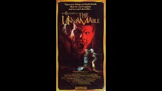 Opening To The Unnamable 1991 VHS [upl. by Katrine]