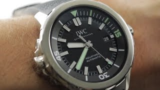 IWC Aquatimer Automatic 329001 Dive Watch Review [upl. by Bille]