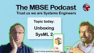 Episode 3 The MBSE Podcast  Unboxing SysML 2 EN [upl. by Aynas]