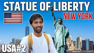 I VISITED STATUE OF LIBERTY IN Worlds Most Popular NEW YORK CITY USA [upl. by Eiliak]