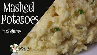 Mashed Potatoes Recipe Easy Meals in 15 Min [upl. by Read365]