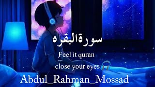 SuratAlBaqarah Heart Touching reaction  by abdul rahman mossad [upl. by Asiret]