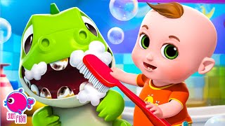 Brush Your Teeth  Brush your Tooth  Old Macdonald  Nursery Rhymes amp Kids songs [upl. by Airamasor571]