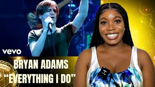 Bryan Adams  Everything I Do  FIRST TIME REACTION  Live At Wembley 1996 [upl. by Eak]