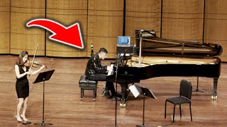 Pianist STUNS Audience With Sacrilegious Four Seasons Vivaldi Dubstep Remix [upl. by Smiga33]