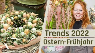 Frühlingsdeko Trends 2022 Dekotrends Frühling Inspiration für die Osterdeko [upl. by Birdt33]