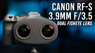 Canon RFS 39mm f35 STM Dual Fisheye Lens  Quick Look [upl. by Noel]