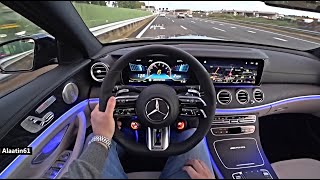 THE NEW MERCEDES AMG E63 S 2024 TEST DRIVE [upl. by Domph299]