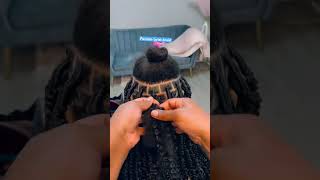 Passion twist foryou braidhairstylesforblackwomen braids shortreels diy [upl. by Persis852]