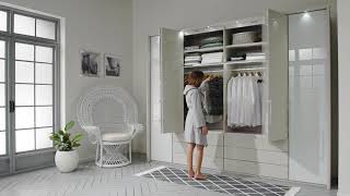 Wiemann Kansas Wardrobe  wwwahinteriorscouk [upl. by Eldora]