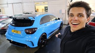 MY NEW A45 AMG WRAP THE BEST YET [upl. by Sholes226]