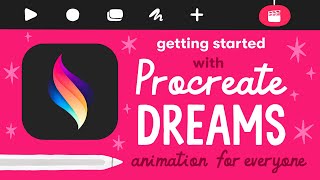 NEW COURSE Getting Started with Procreate Dreams Animation for Everyone [upl. by Egdirdle]