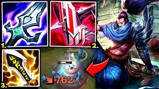 YASUO TOP NEW META BUILD 1V5 EASIER THAN EVER THIS IS GREAT  S14 Yasuo TOP Gameplay Guide [upl. by Alicirp]