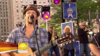 Jason Mraz  Im Yours Live on TODAY SHOW [upl. by Jammin]