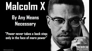 RBGMalcolm X By Any Means Necessary Full Speech amp Text [upl. by Henka]