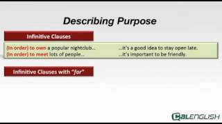 Describing Purpose [upl. by Trula]