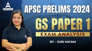 APSC Prelims 2024  APSC Prelims Question Paper 2024  APSC Prelims 2024 Answer Key [upl. by Napas185]