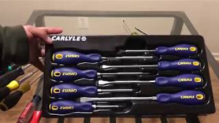 Carlyle Tools Review 8pc Mechanics Screwdrivers [upl. by Cedar]