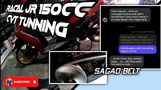 Racal jr 125 to 150cc Panggiled set tipid racingBROMOTOWORKS [upl. by Lilak254]