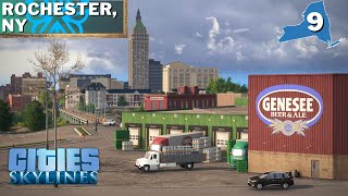 MOST REALISTIC Detailed Industry build Ive done so far  Cities Skylines Rochester NY [upl. by Neelrahs675]