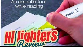 Piano Smart Highlighter Review stationery pigeon highlights productreview [upl. by Aelc184]