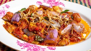 Sambal Terung Balado tips tak serap minyak [upl. by Marie]