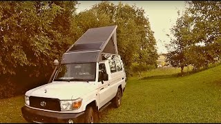 TOYOTA HZJ 78 XTENT Buschtaxi expeditioncamper made by 4x4CAMP [upl. by Ahcatan693]