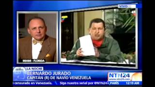 LA NOCHE “Chávez sabía todo lo que pasaba” capitán retirado a NTN24 Parte 1 [upl. by Wauters]