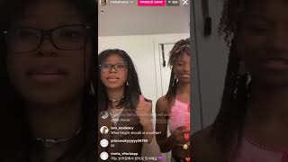 Riele downs live Instagram 12032022 video credits jnorman85 [upl. by Noleta]