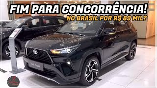 NOVO TOYOTA YARIS CROSS 2025 NO BRASIL JA TEM UM CONCORRENTE COM A MESMA PROPOSTA HONDA WRV [upl. by Eseneg]