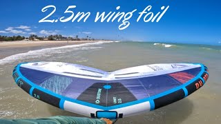 25 meter duotone unit wing foil with downwind board [upl. by Marolda]