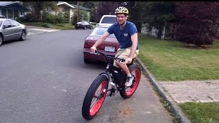 Electric Fat Bike 3000W MXUS Hub Motor INSANE TORQUE [upl. by Barcellona592]