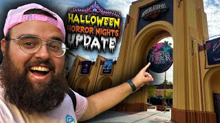 Halloween Horror Nights 2024 Update  HHN 33 Medallion Tribute Store Facade amp More [upl. by Jarret]