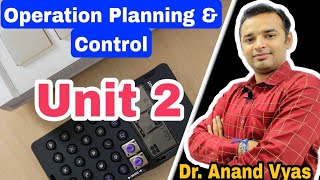 Capacity Planning Routing  Operation planning and Control  Unit 2  MBA [upl. by Lenoel]