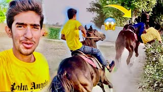 Horse Riding 🏇 Karty Hua Gir Gaya 😭 [upl. by Rosie]