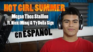 Megan Thee Stallion  Hot Girl SummerVersión en ESPAÑOL ft Nicki Minaj amp Ty Dolla ign [upl. by Cumings]