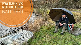 Method Feeder Vs PVA Mesh bags  Bait Test [upl. by Kissiah]