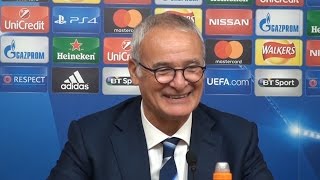 Leicester 10 FC Copenhagen  Claudio Ranieri Full Post Match Press Conference [upl. by Isac]