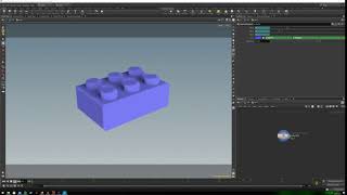 Procedual lego Brick tool in Houdini [upl. by Alwyn976]