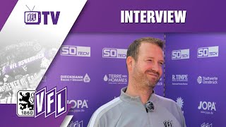 Spieltagsinterview vor TSVOSN  TSV 1860 München  VfL Osnabrück [upl. by Fai]