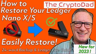 How to Connect LEDGER NANO X to iPhone  Ledger Live Mobile App Setup [upl. by Peppie]