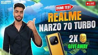 Realme Narzo 70 Turbo Live 90 FPS Test With FPS Meter  Road To 500K [upl. by Tarsuss]